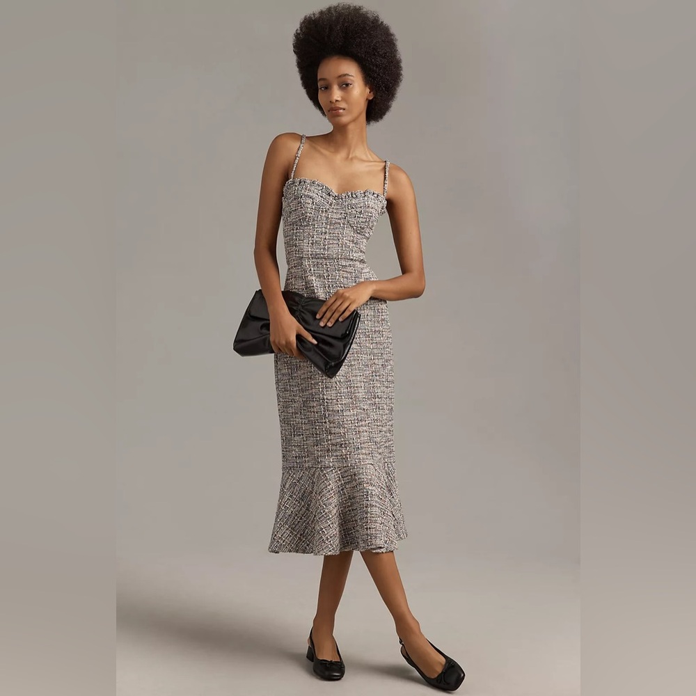 Anthropologie Hutch Selene midi dress NWT